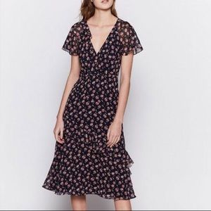 Joie Orita B Floral Silk Dress
